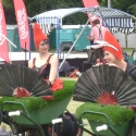 Participants in Buskers Festival