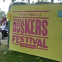 Buskers Festival sign
