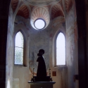 Inside courtyard chapel, Bled Castle