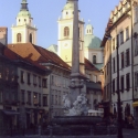 View from Old Town Square, looking back to the Cathedral