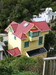 Unusually designed house, Wellington